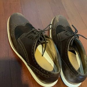 Cole Haan brown wingtip